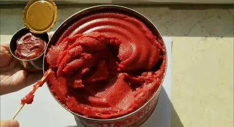 تصویر 3 از رب گوجه فرنگی بزرگ با بسته‌ بندی مقاوم و بهداشتی